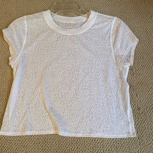 lululemon cropped shirt